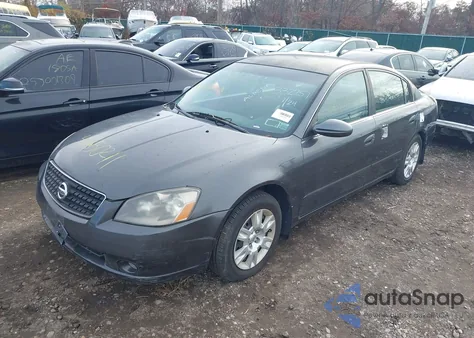 2006 Nissan Altima 2.5 S из США, поврежденный, VIN 1N4AL11D16N332257